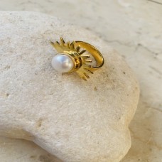 Here Comes The Sun Pearl Ring